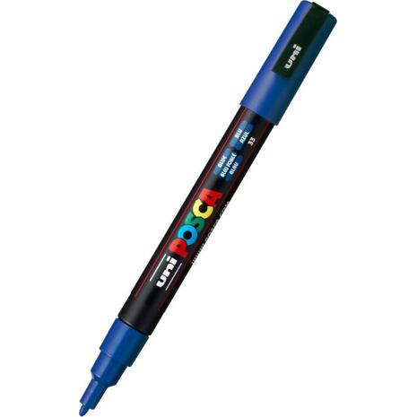 Μαρκαδόρος Posca PC-3M fine1.3mm blue